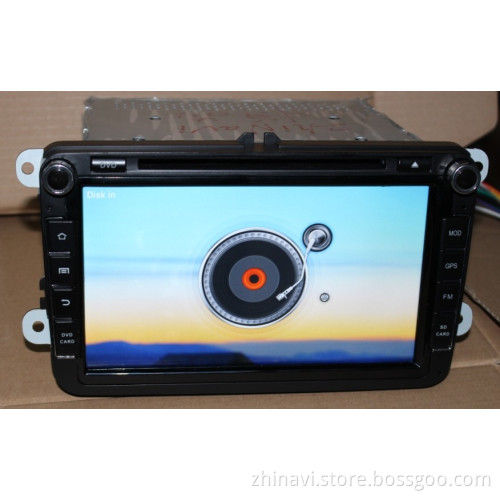Pure Android 4.2 OS for Vw Golf Car GPS Navigation DVD Player Stereo Head Unit System